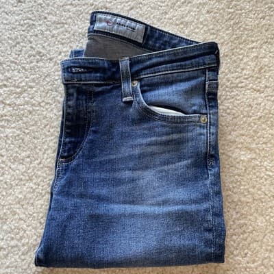 Adriano Goldschmied AG The Stilt Cigarette Crop Jeans Women's Size 28 Excellent