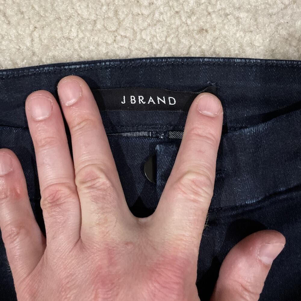 J Brand Womens Jeans Size 28 Dark Blue Flare Leg Preowned Excellent