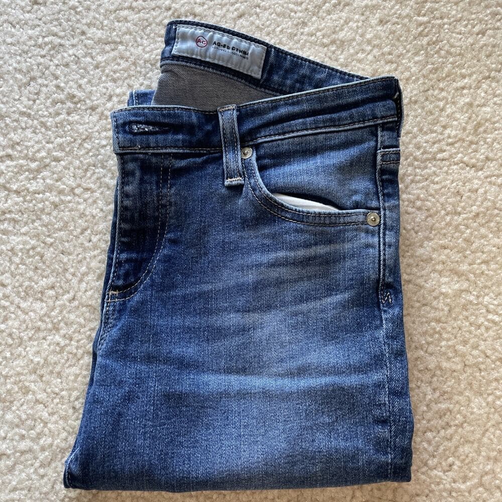 Adriano Goldschmied AG The Stilt Cigarette Crop Jeans Women's Size 28 Excellent