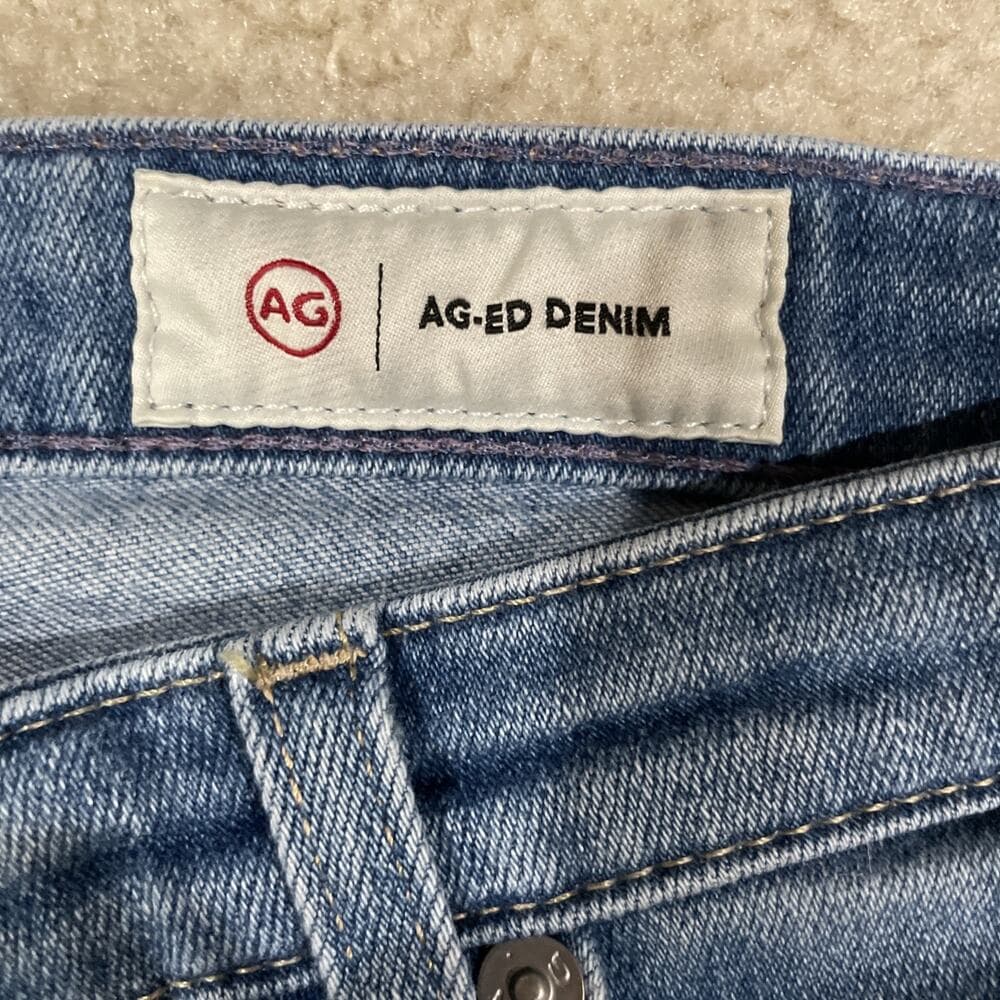 Adriano Goldschmeid Prima Cigarette Leg Womens Jeans Size 28 Blue