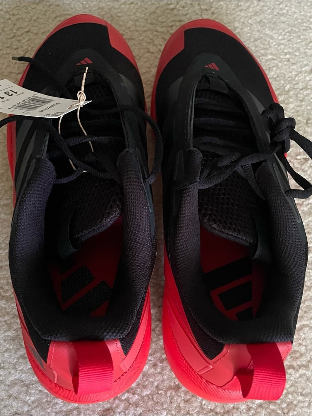 Adidas Subzone Basketball Black Red Carbon Athletic Sneakers Men’s Size 13 NWT
