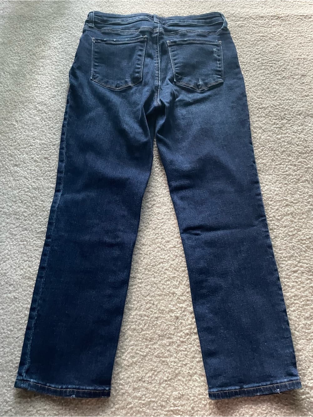 Kut from the Kloth Reese High-Rise Ankle Straight Leg Blue Jeans Women’s 6