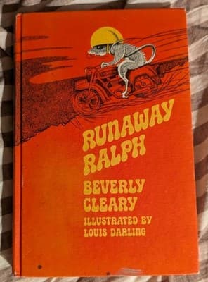 Runaway Ralph Beverly Cleary 1970 Vintage Hardcover Weekly Reader Book Club