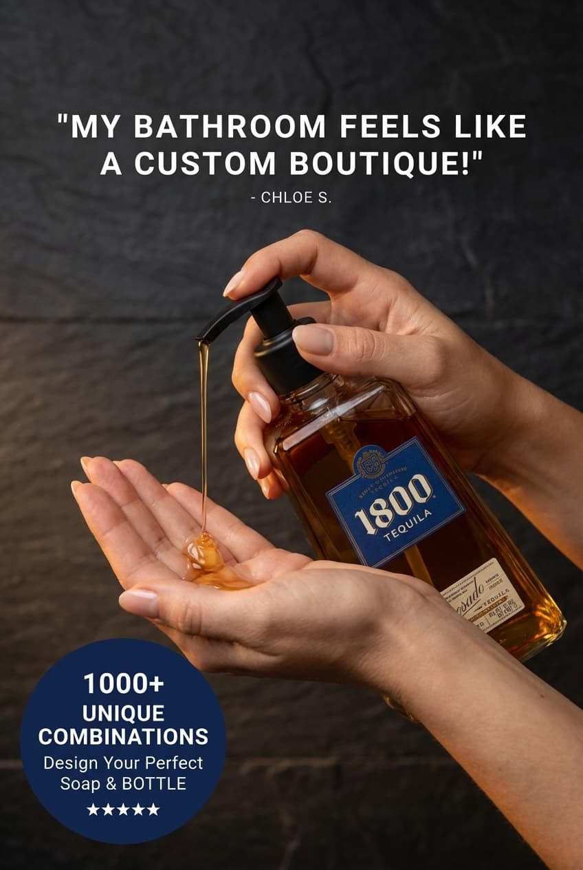 1800 (empty, customizable) RED 1L - Regular
