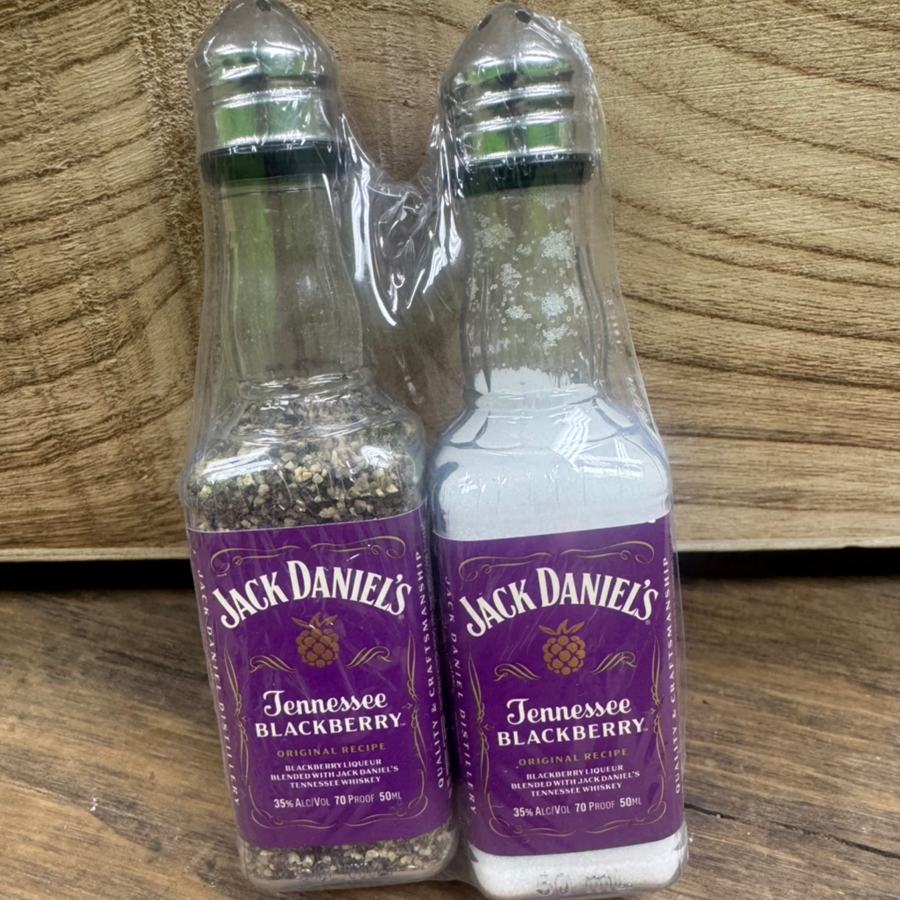 Jack Blackberry 50ml salt & pepper shaker set - Regular