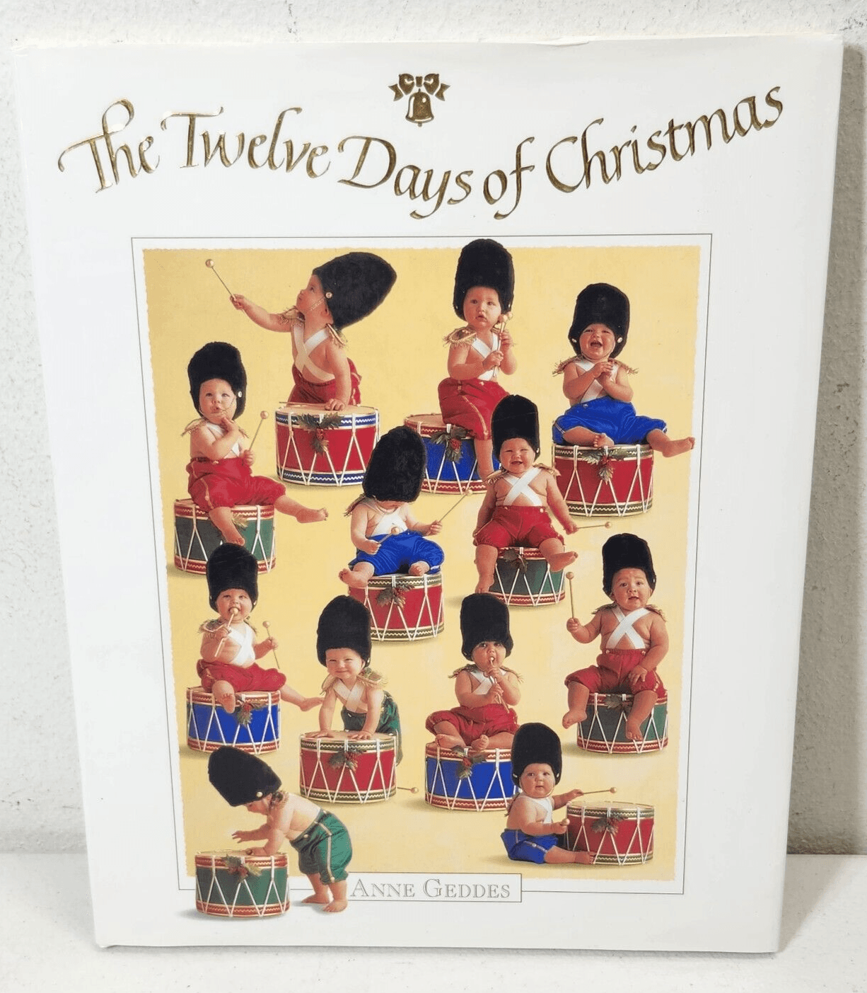 Anne Geddes The Twelve Days Of Christmas Photograph Art Book Baby Holiday