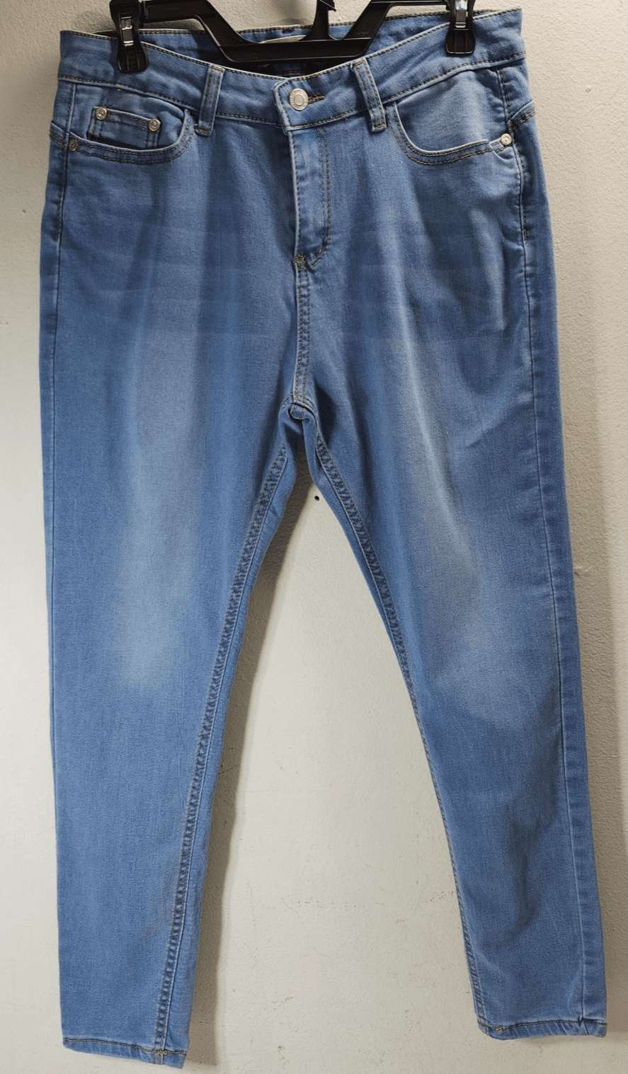 Red Bottoms Womens Mid Rise Bootcut Jeans Size 15/32 Blue Denim Pants