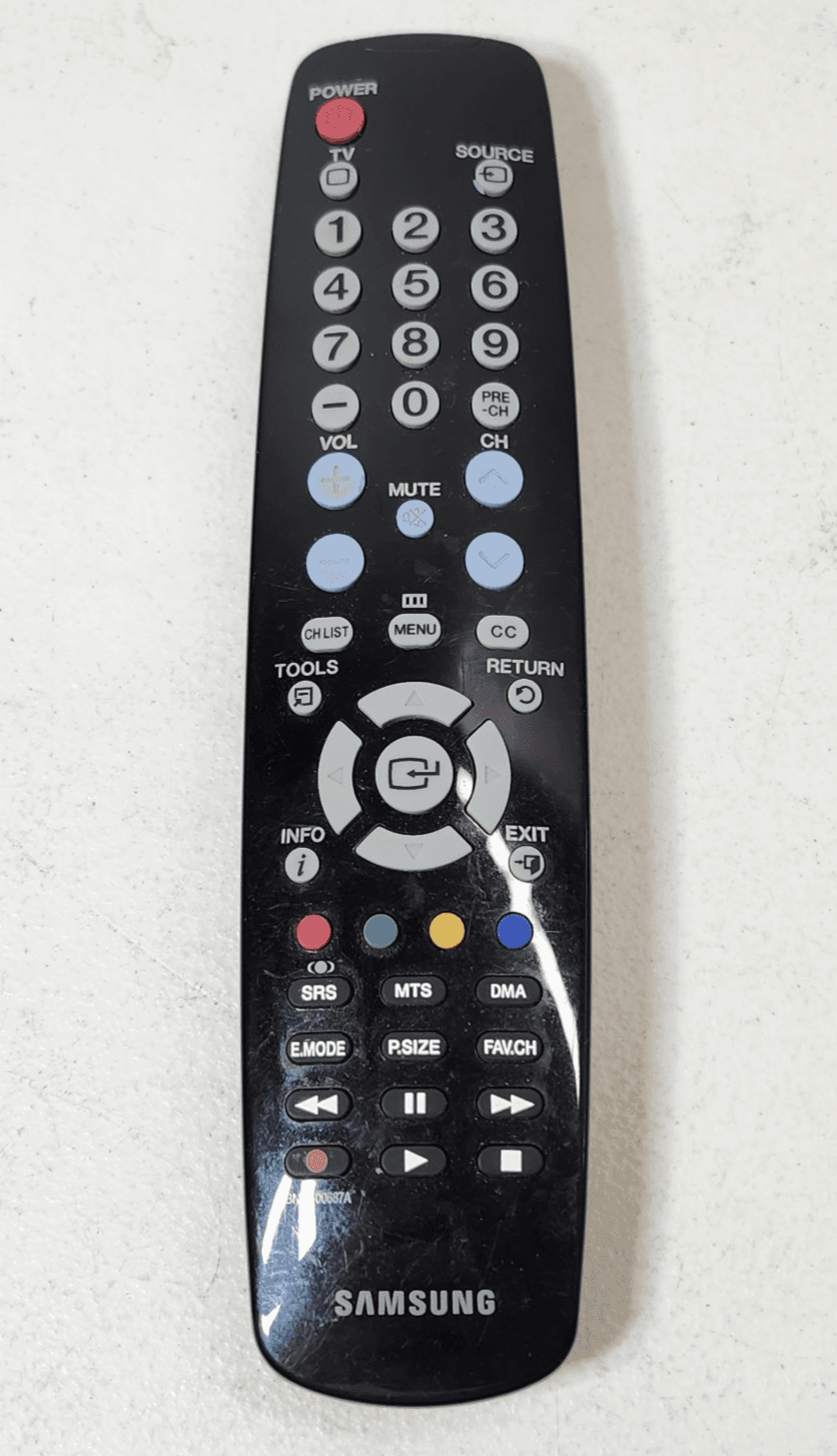 OEM Samsung Remote Control Model BN59-00687A Black
