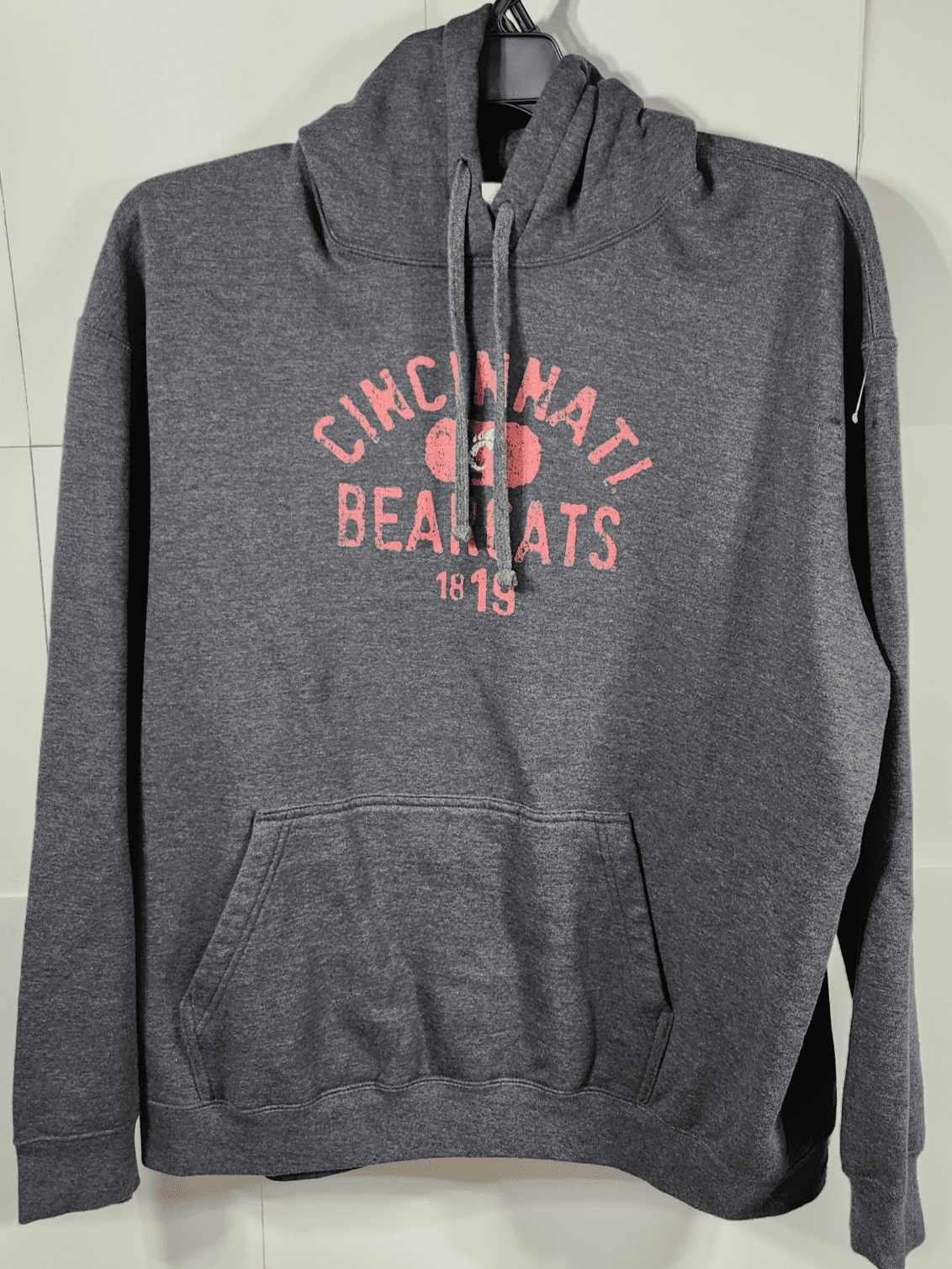 Vintage Cincinnati Bearcats Hoodie Sweatshirt Mens 2XL NCAA Pullover Hooded