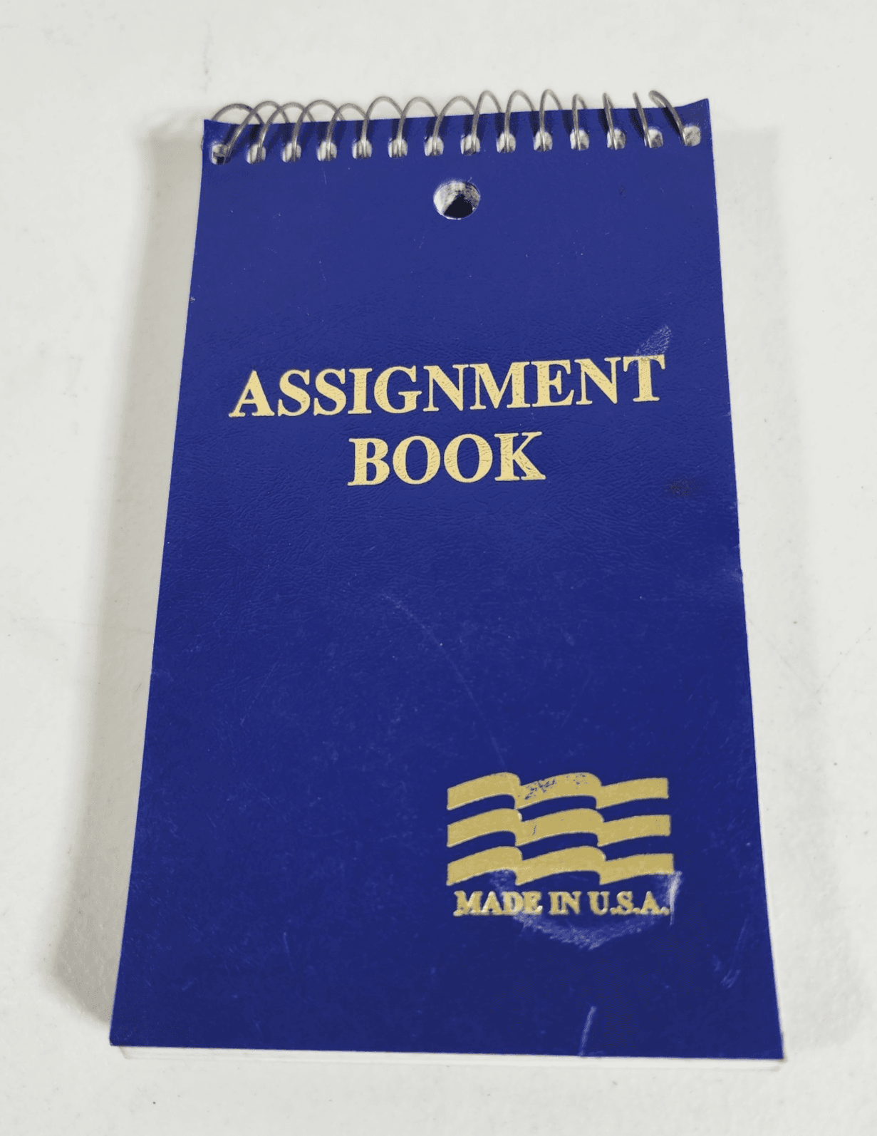 The Assignment Book Class Date Spaces Made In USA Vintage