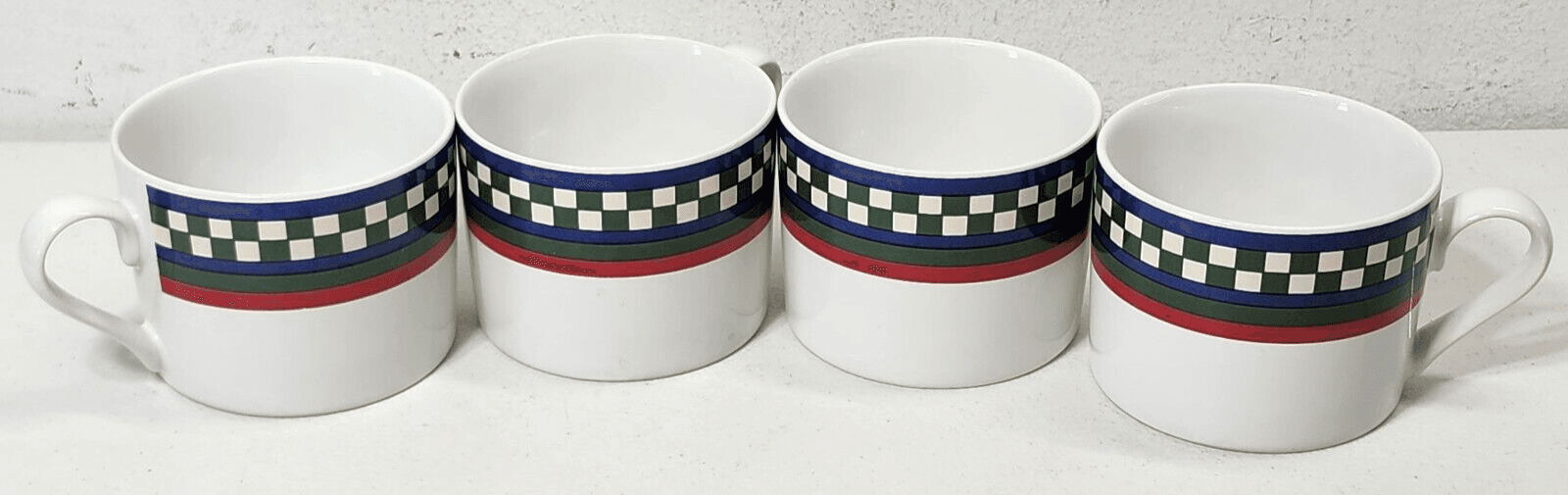 4 Ella's Rooster Bob Timberlake Cups Mugs Set Bundle Lot 106