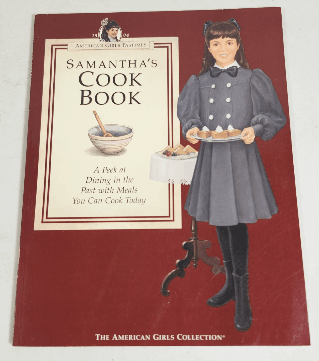 Vintage American Girl Pastimes Samantha’s 1994 Recipes Cookbook