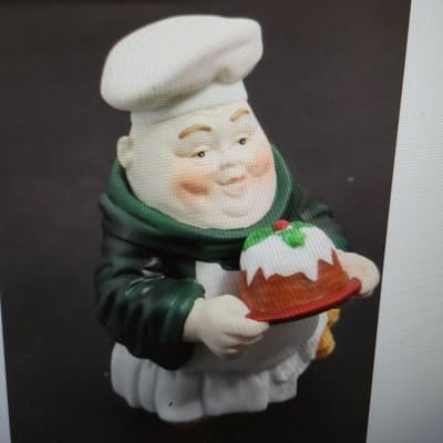 Vintage Department 56 Merry Makers Percival the Puddingman Figurine #9362-9