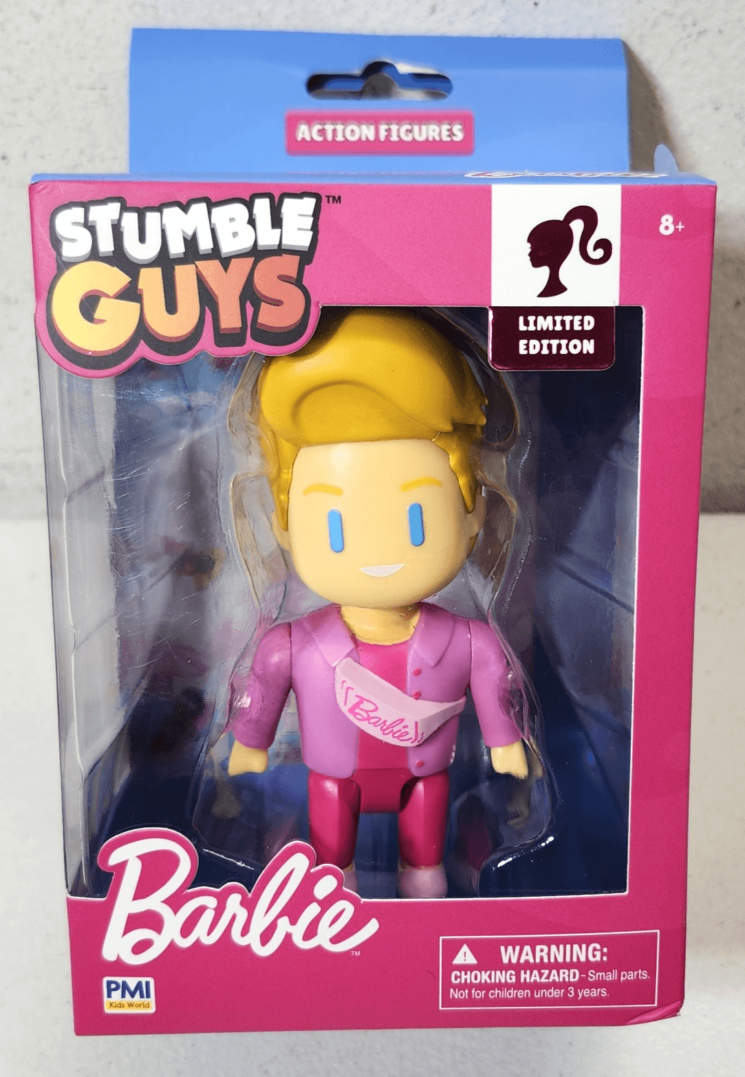 Stumble Guys Barbie Edition Legendary Ken 4.5” Action Figure Toy NEW