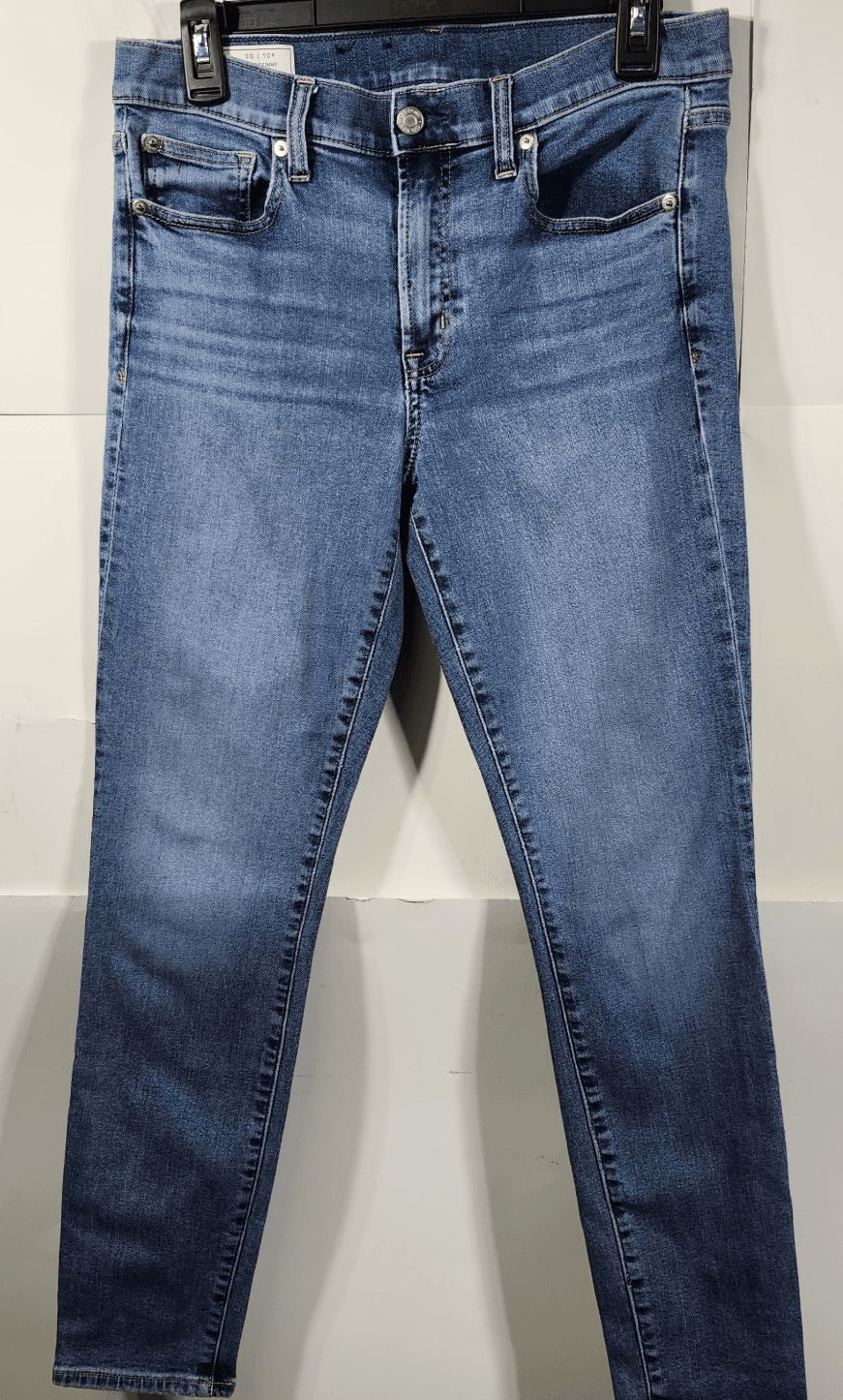 Gap Jeans Women’s 30/10R Blue True Skinny Mid Rise Stretch Denim