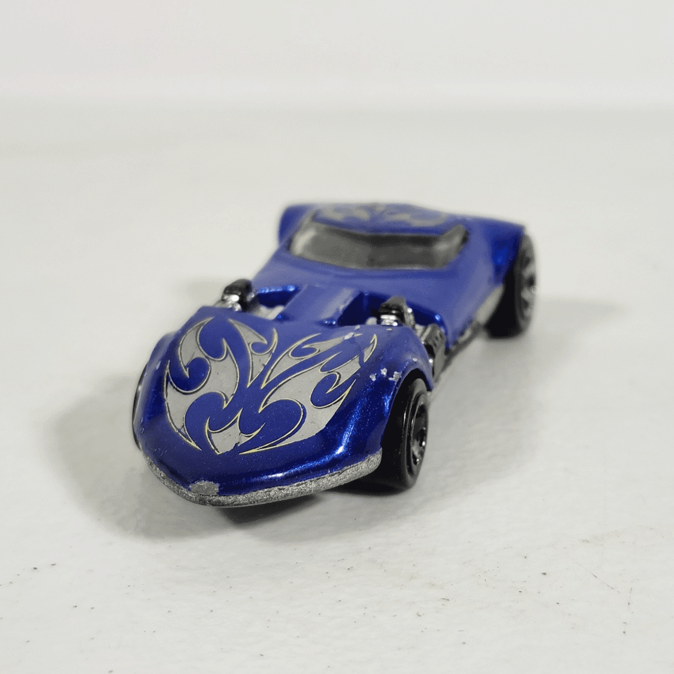 Hot Wheels Twin Mill Blue Car 1/64 Toy Vehicle Loose Vintage Mattel
