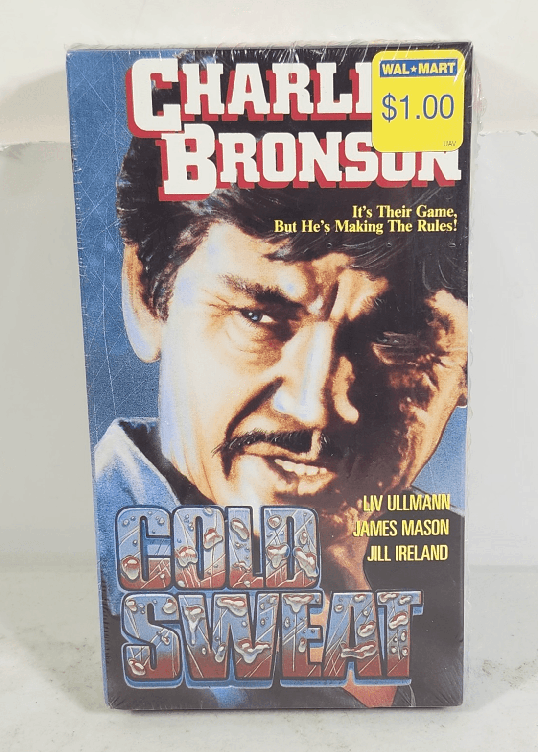Cold Sweat VHS 1990 United American Video Charles Bronson Made In USA Sealed NEW