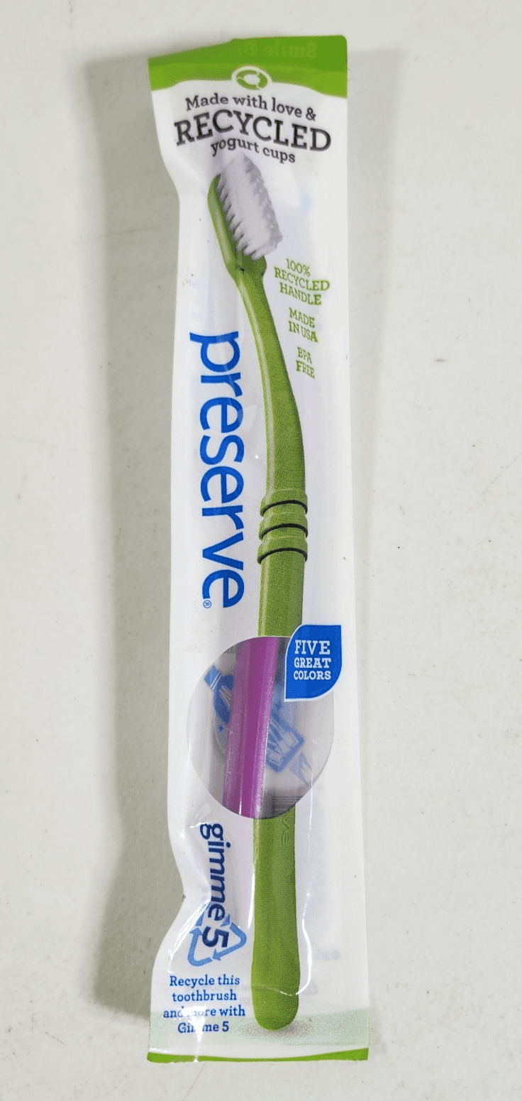 Preserve Adult Toothbrush Soft 1 Unit Made In USA