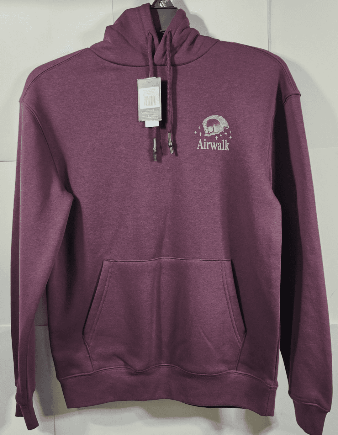 Airwalk Hoodie Mens XS Pullover Hooded Sweatshirt Graphic Grunge Skater NEW