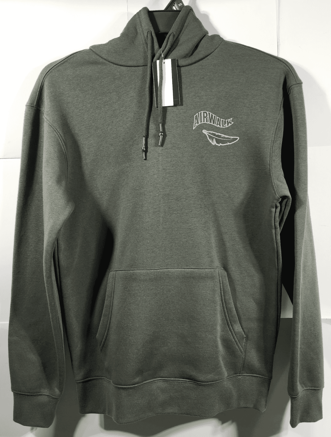 Airwalk Hoodie Mens XS Pullover Hooded Sweatshirt Graphic Grunge Skater NEW