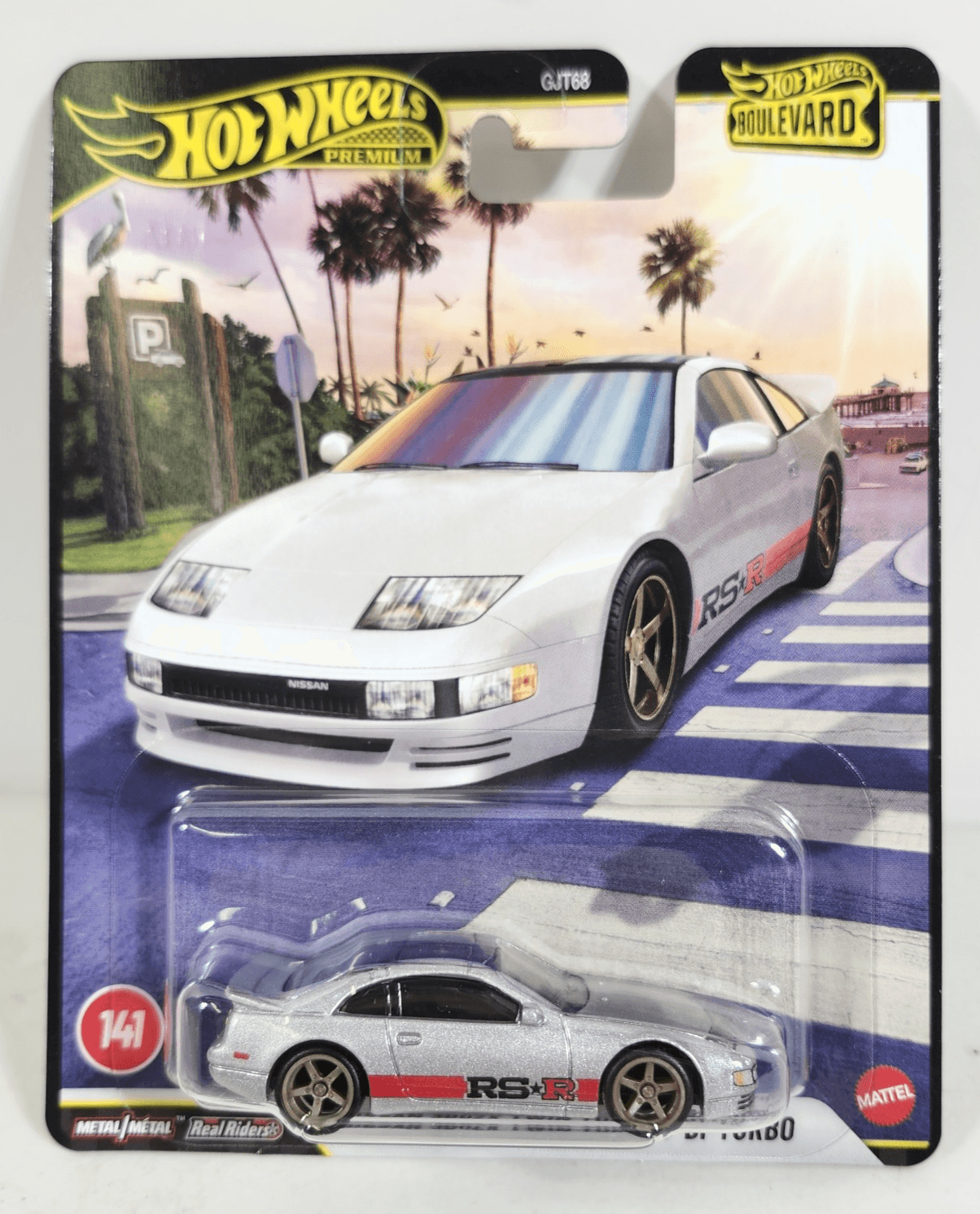 2025 Hot Wheels Premium Boulevard Nissan 300ZX Twin Turbo/BI-TURBO #141 Car NEW