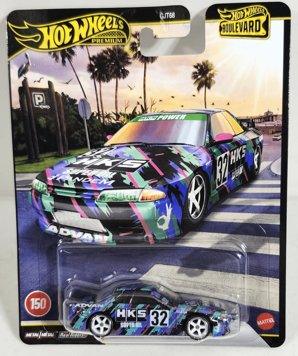 Hot Wheels Premium Car Culture Nissan Skyline GT-R R32 Pandem HKS 1/64 Toy NEW