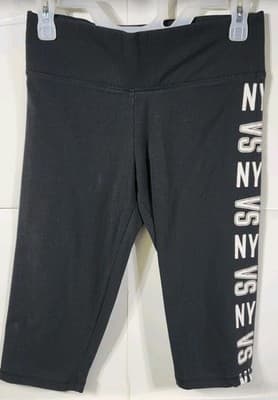 Victoria’s Secret Womens Fold-over Waist Yoga Pants Size Small VS NY