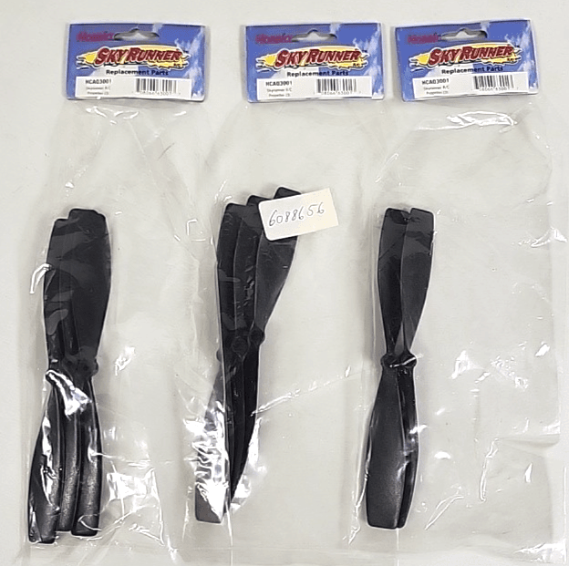 Hobbico Skyrunner R/C Propeller Airplane Part Bundle Lot Of 3 Model HCAQ3001 NEW