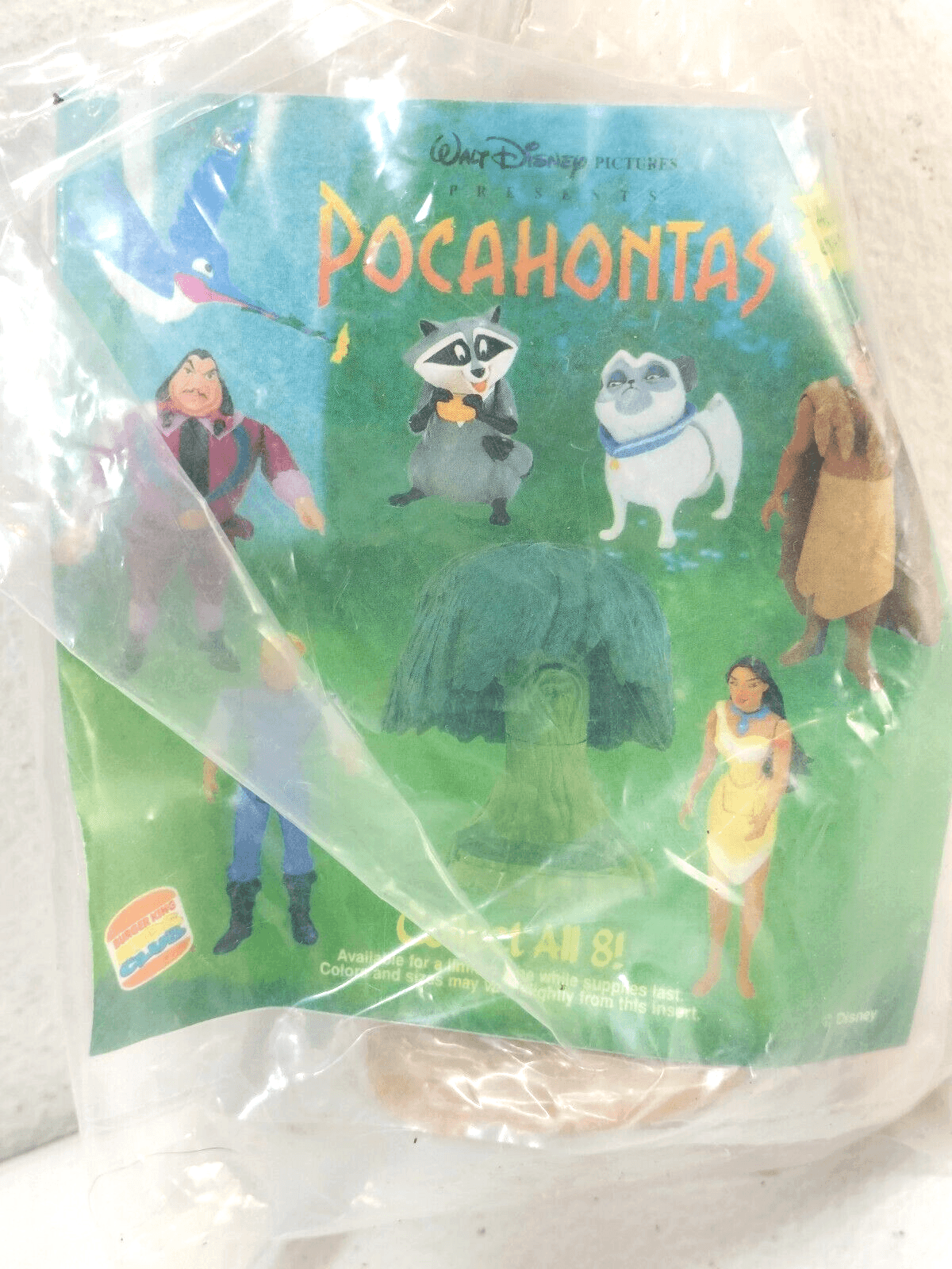 Disney Pocahontas Powhatan 5'' Figure Burger King Toy Cake Topper Figurine NEW