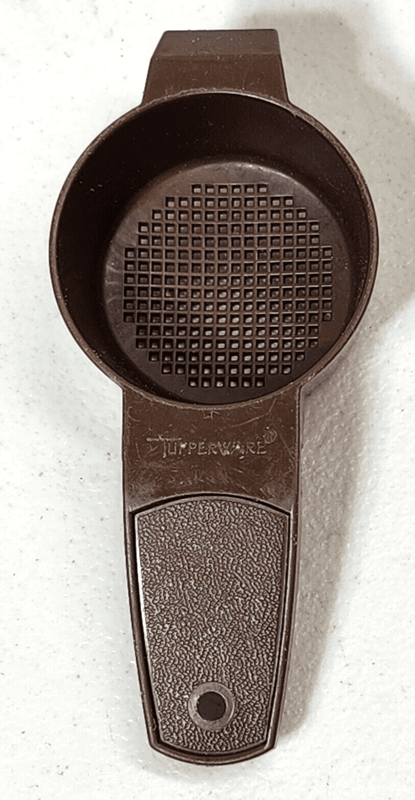 Tupperware Brown Tea Strainer Egg Separator 1970s