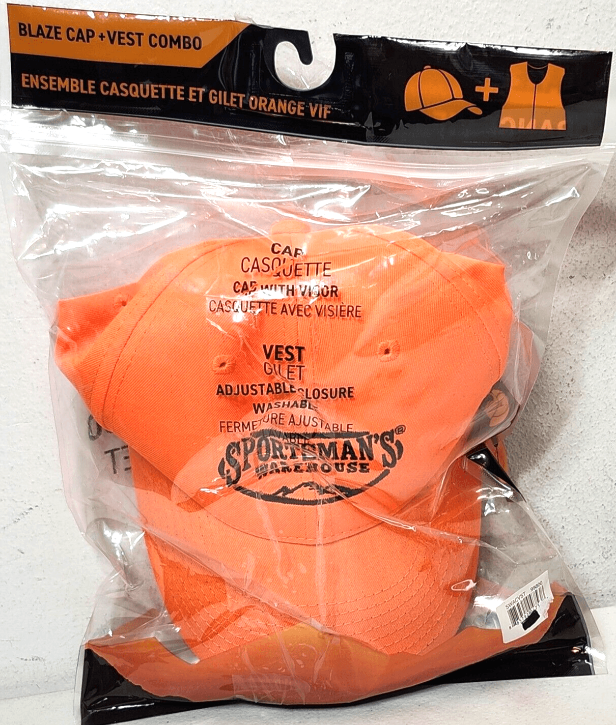 Hunting Orange Strapback Cap Hat Combo Sportman's Warehouse