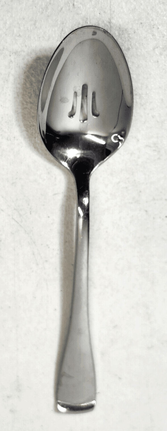 Oneida Slotted Metal Serving Spoon 8.5" Utensil Kitchen Restaurant