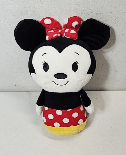 Hallmark Itty Bittys Disney Minnie Mouse Plush Stuffed Animal 13" Polka Dots