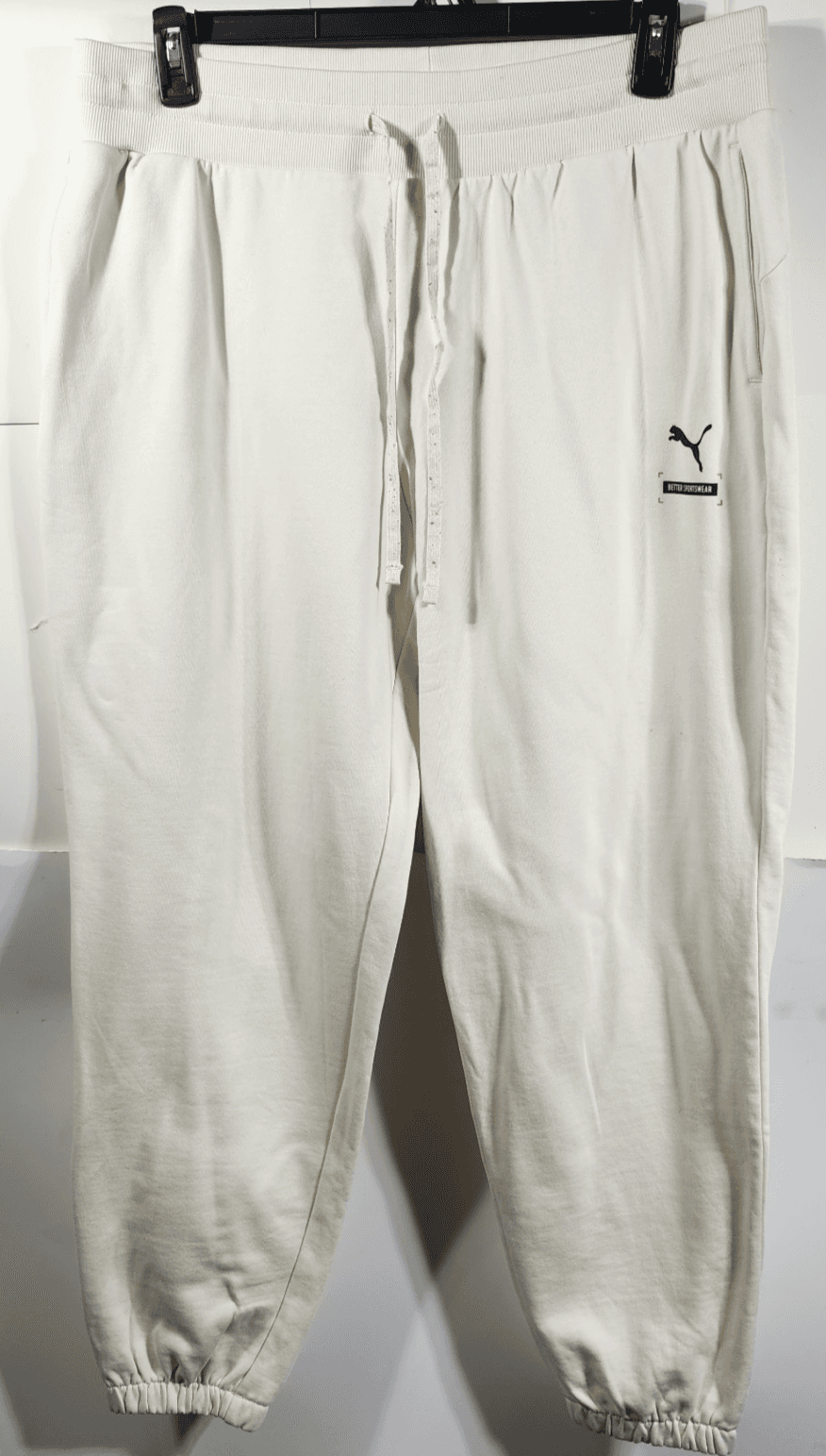 Puma Women's SweatPants Size XL Beige Workout Activewear Joggers NEW