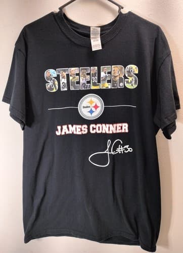 Pittsburgh Steelers James Conner 30 Men's Tshirt Size Large