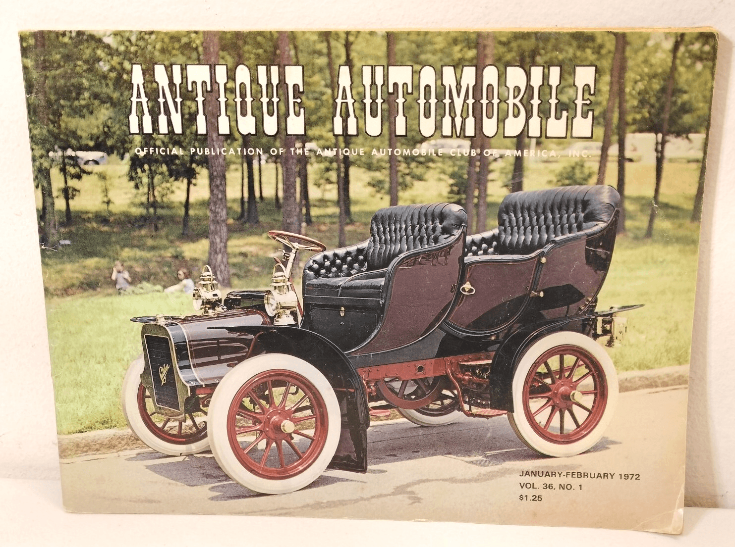 Antique Automobile Magazine January February 1972 Ford Roadster