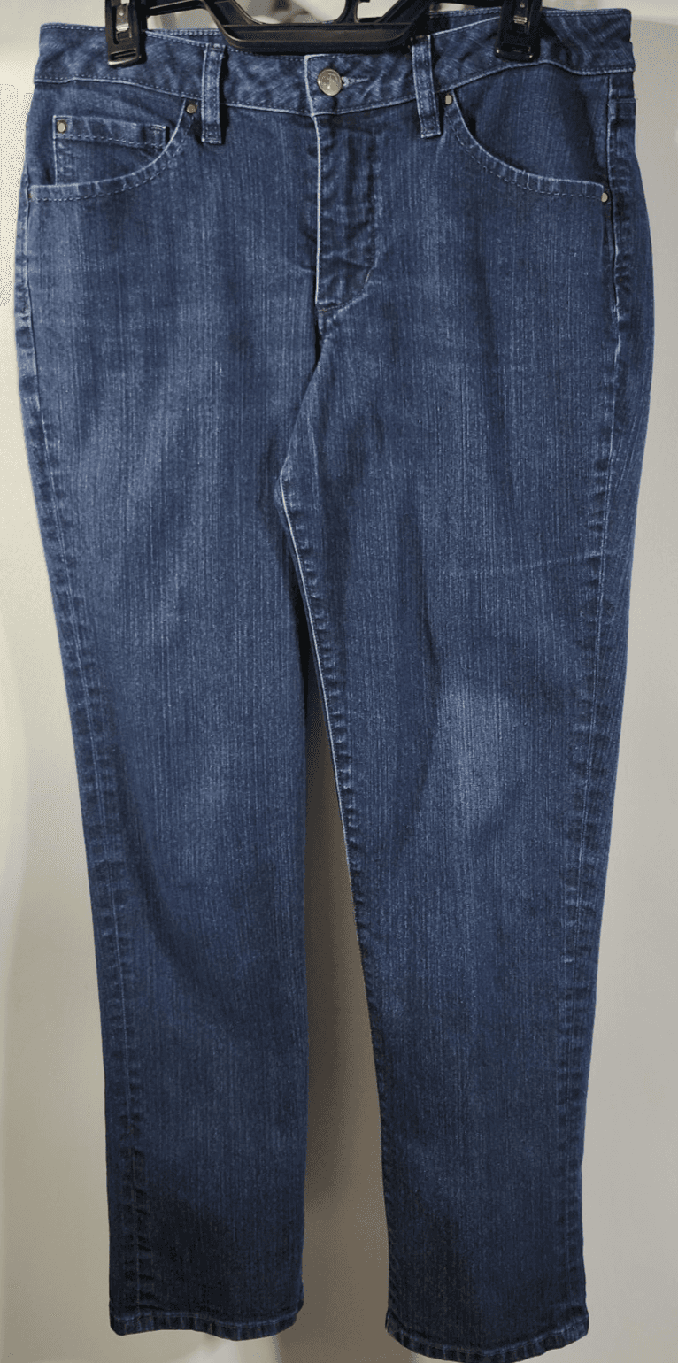 Pendleton Jeans Women's 12 Straight Leg Blue Denim Mid Rise