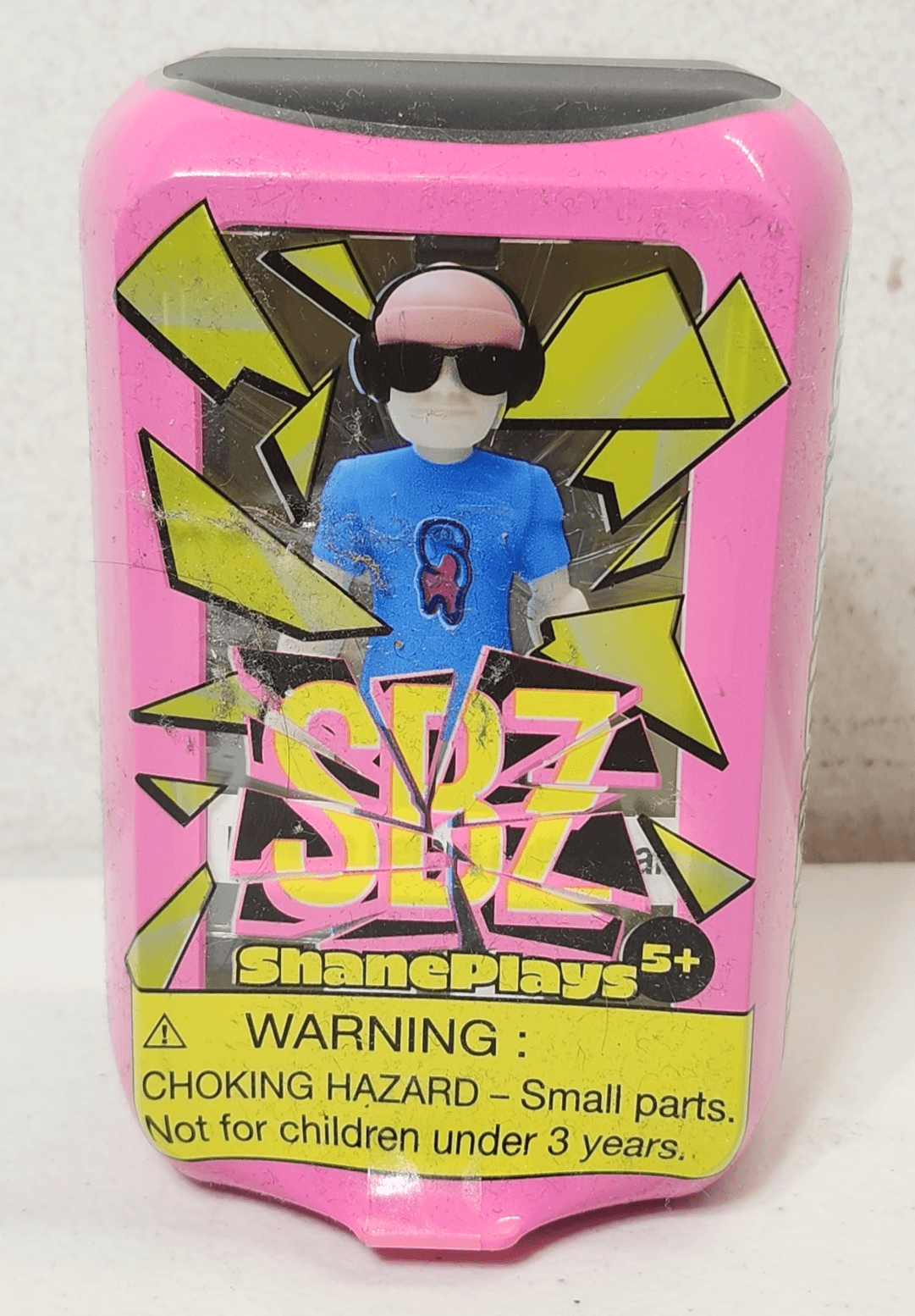 SBZ Kids Toy Figure Shane Plays Sealed Screen Breakz NEW
