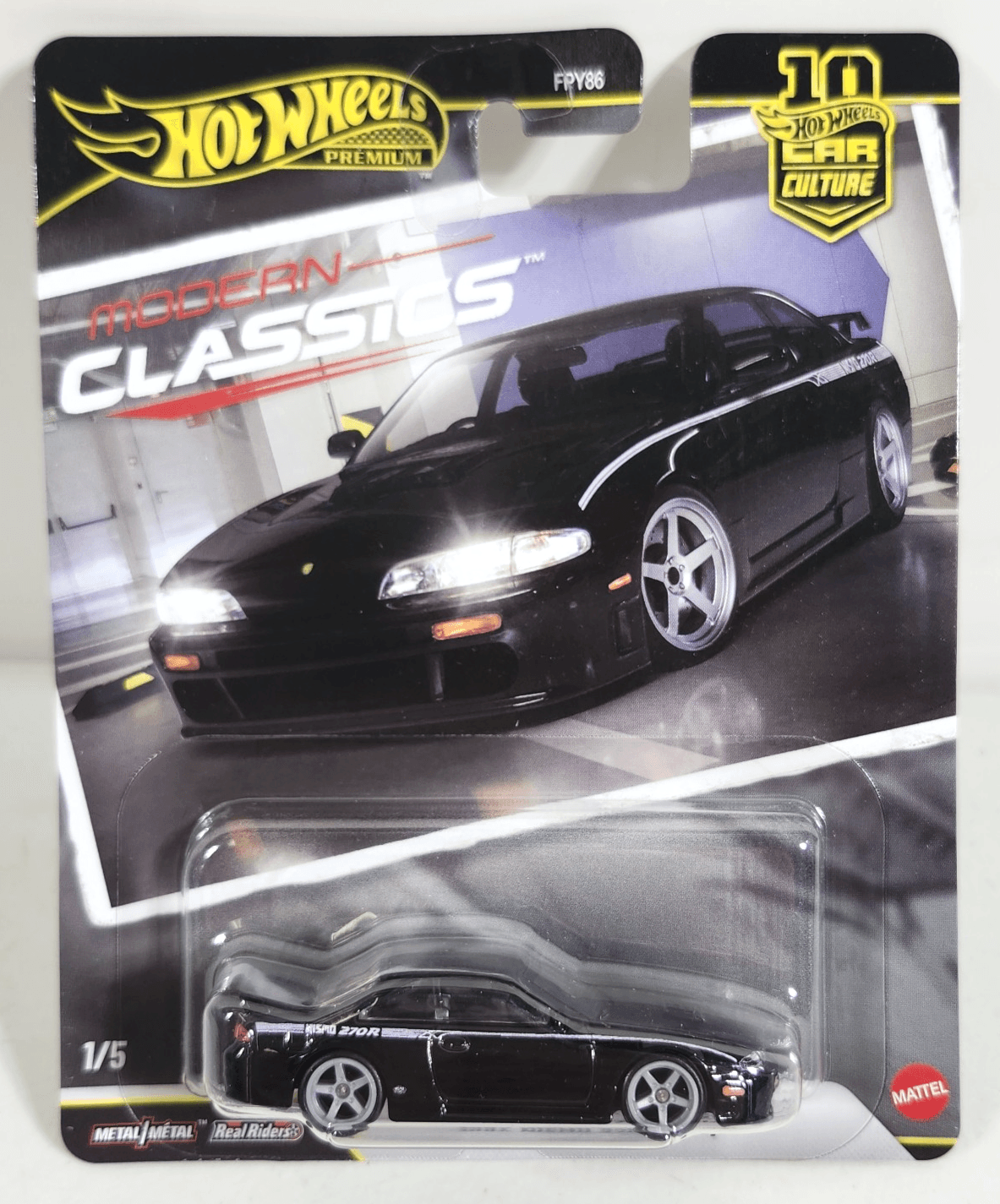 Hot Wheels 1994 Nismo 270R S14 Modern Classics Black Car 1/64 Toy Vehicle NEW
