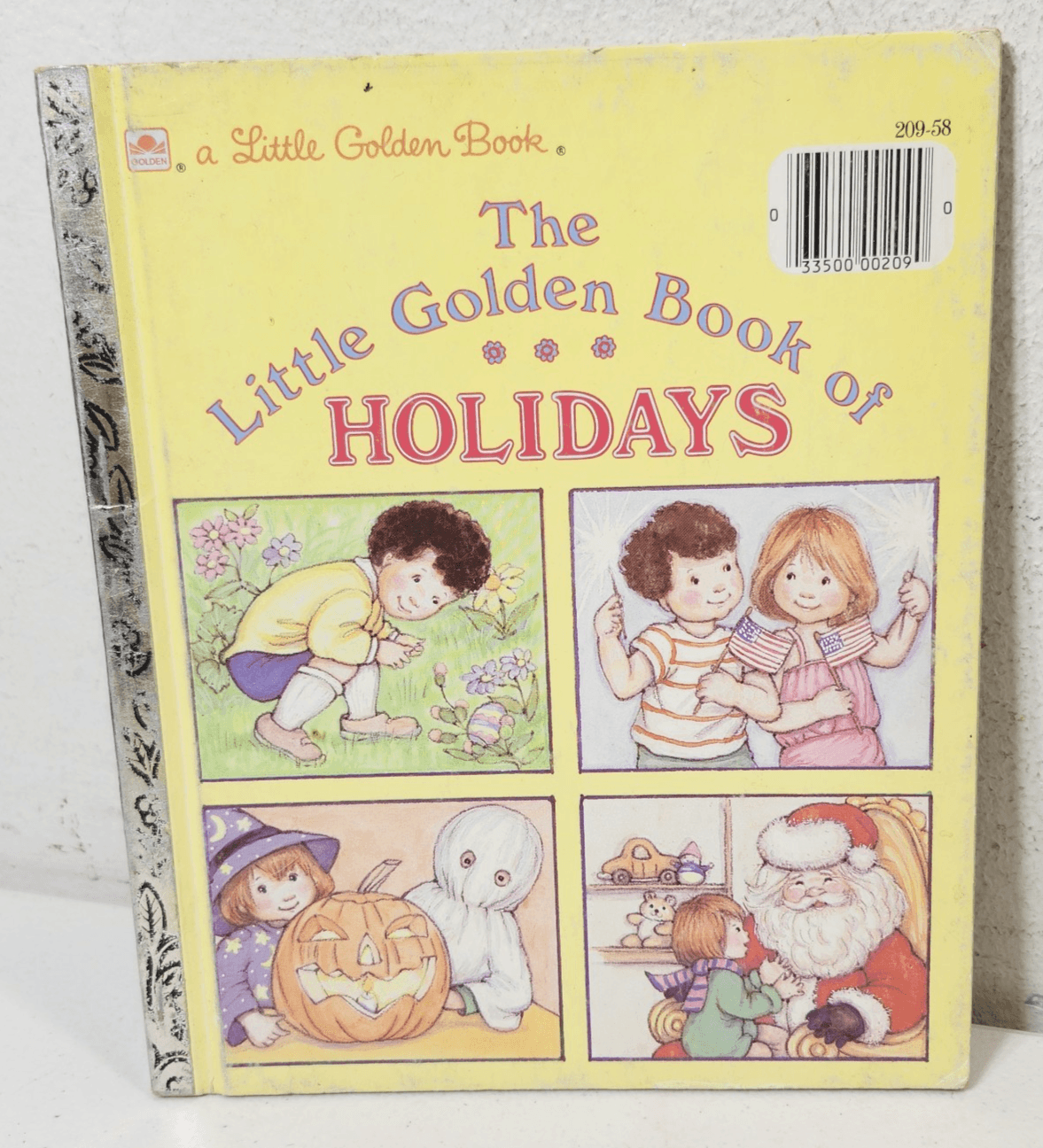 Holidays 209-58 A Little Golden Book 1985 Kids