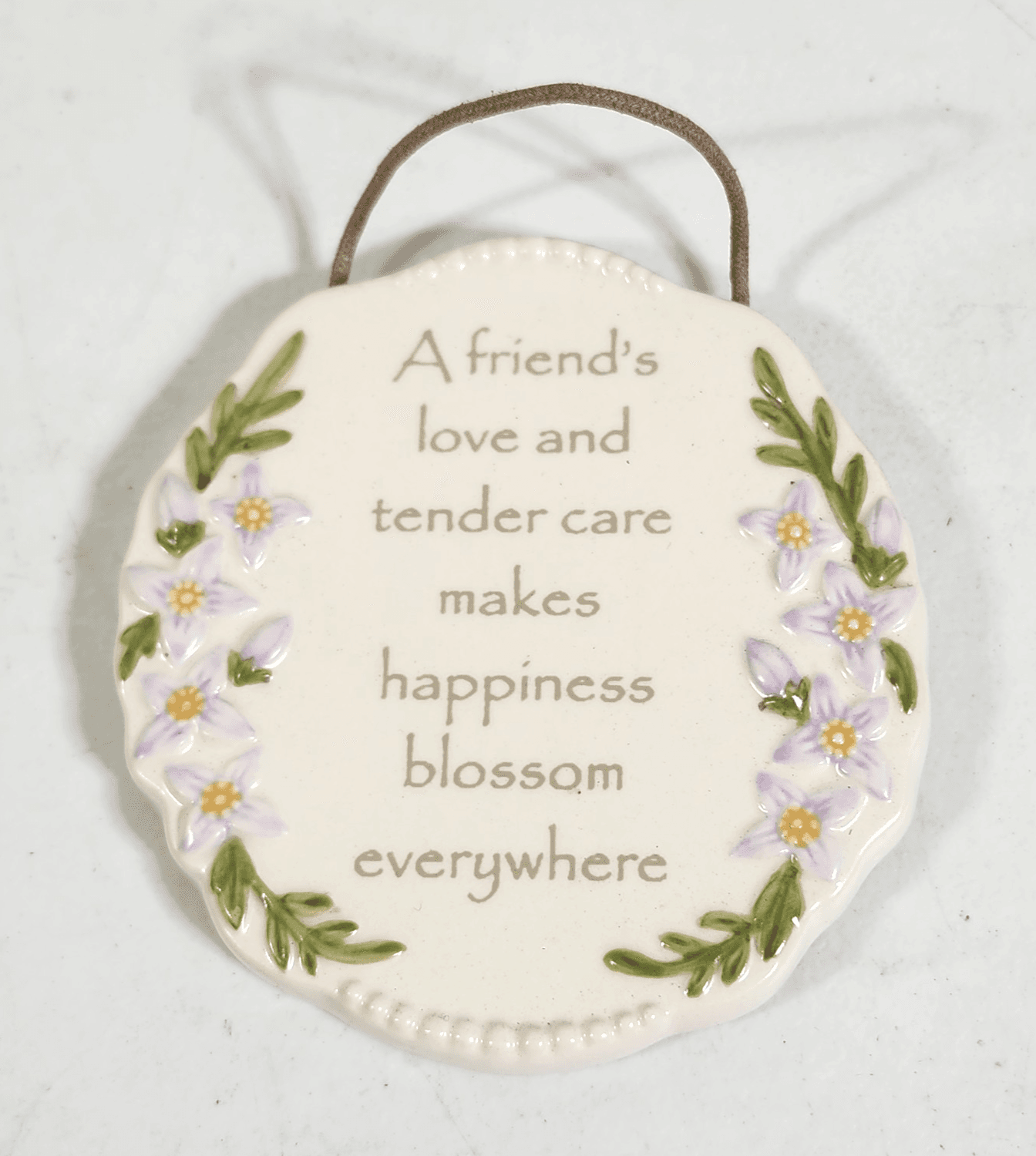 Dear Friends Plaque Wall Hanging Decoration Amscan 4"