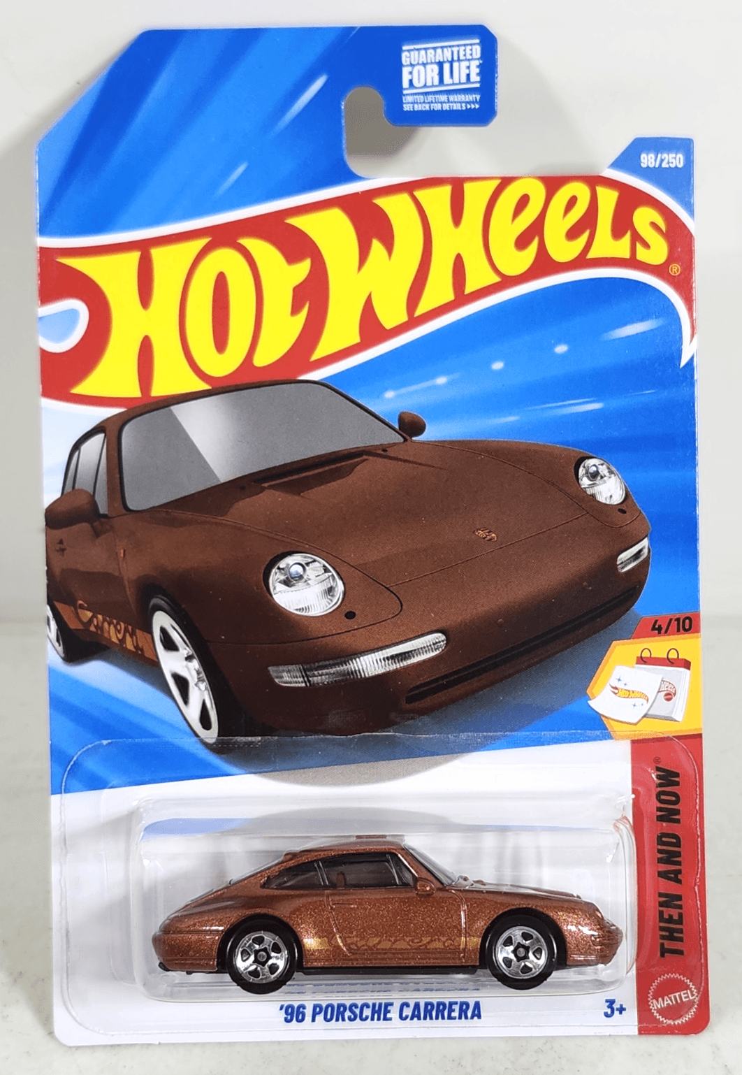 2026 Hot Wheels '96 Porsche Carrera Then And Now Orange Car 1/64 Toy NEW
