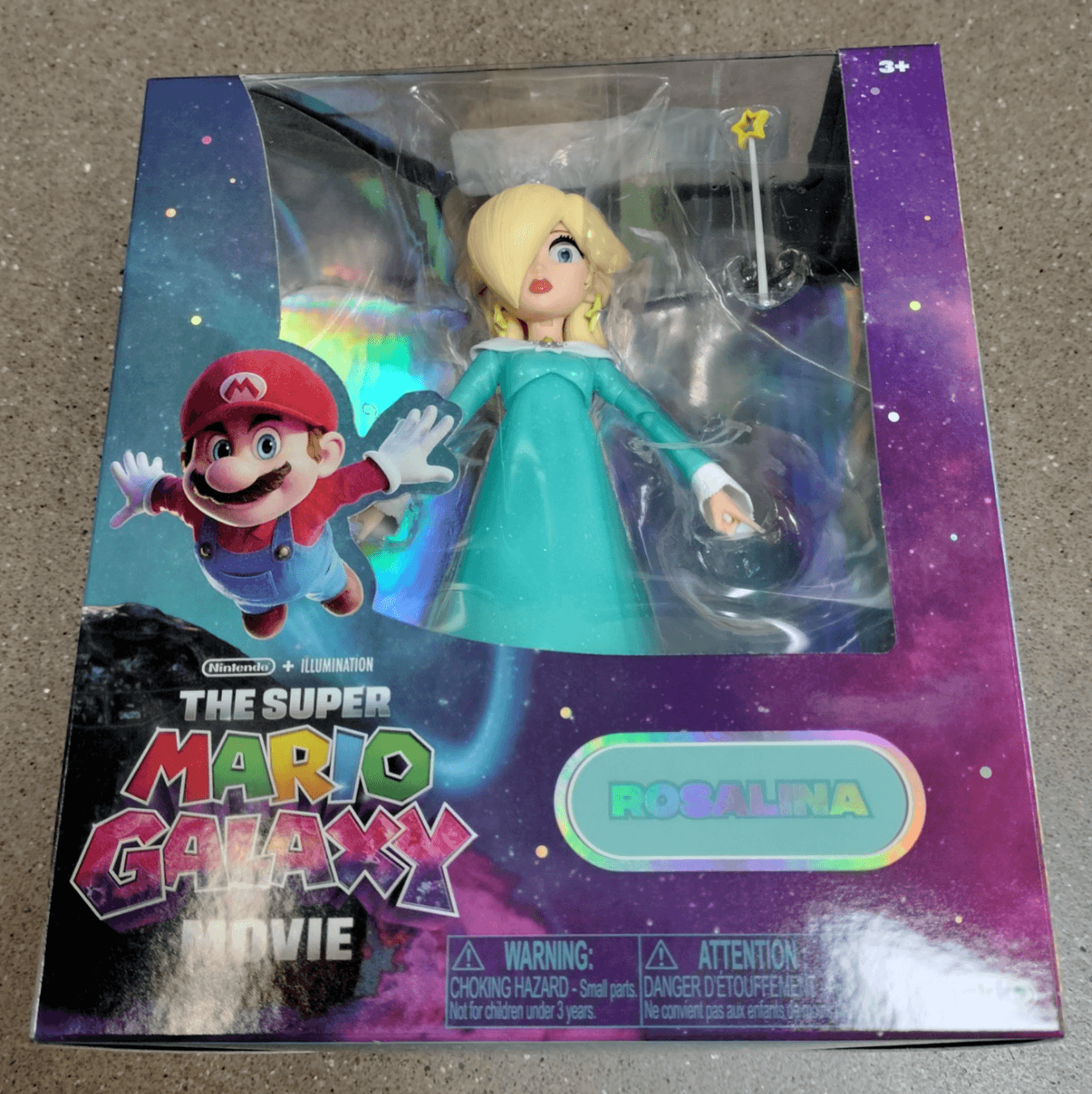 Rosalina The Super Mario Galaxy Movie Toy 5" Action Figure Jakks Pacific 2026
