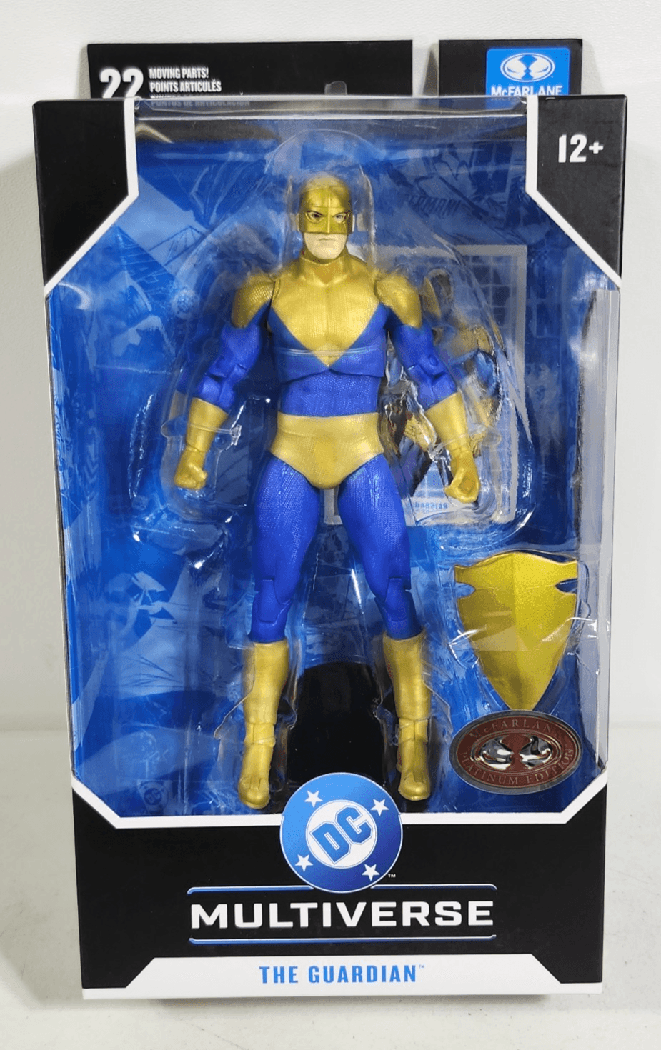 McFarlane Toys DC Multiverse The Guardian 7” Platinum Red Edition Action Figure