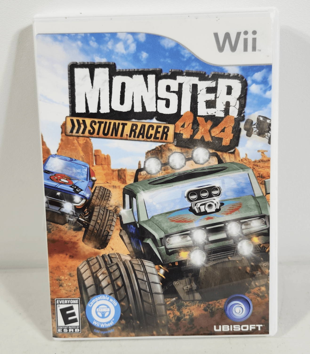 Monster 4x4 Stunt Racer Nintendo Wii Video Game Complete CIB