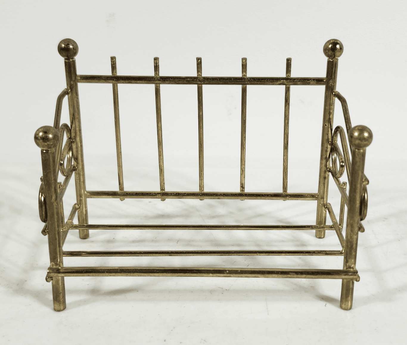 Artisan Dollhouse Miniature Brass Day Bed 1:12 Scale Furniture