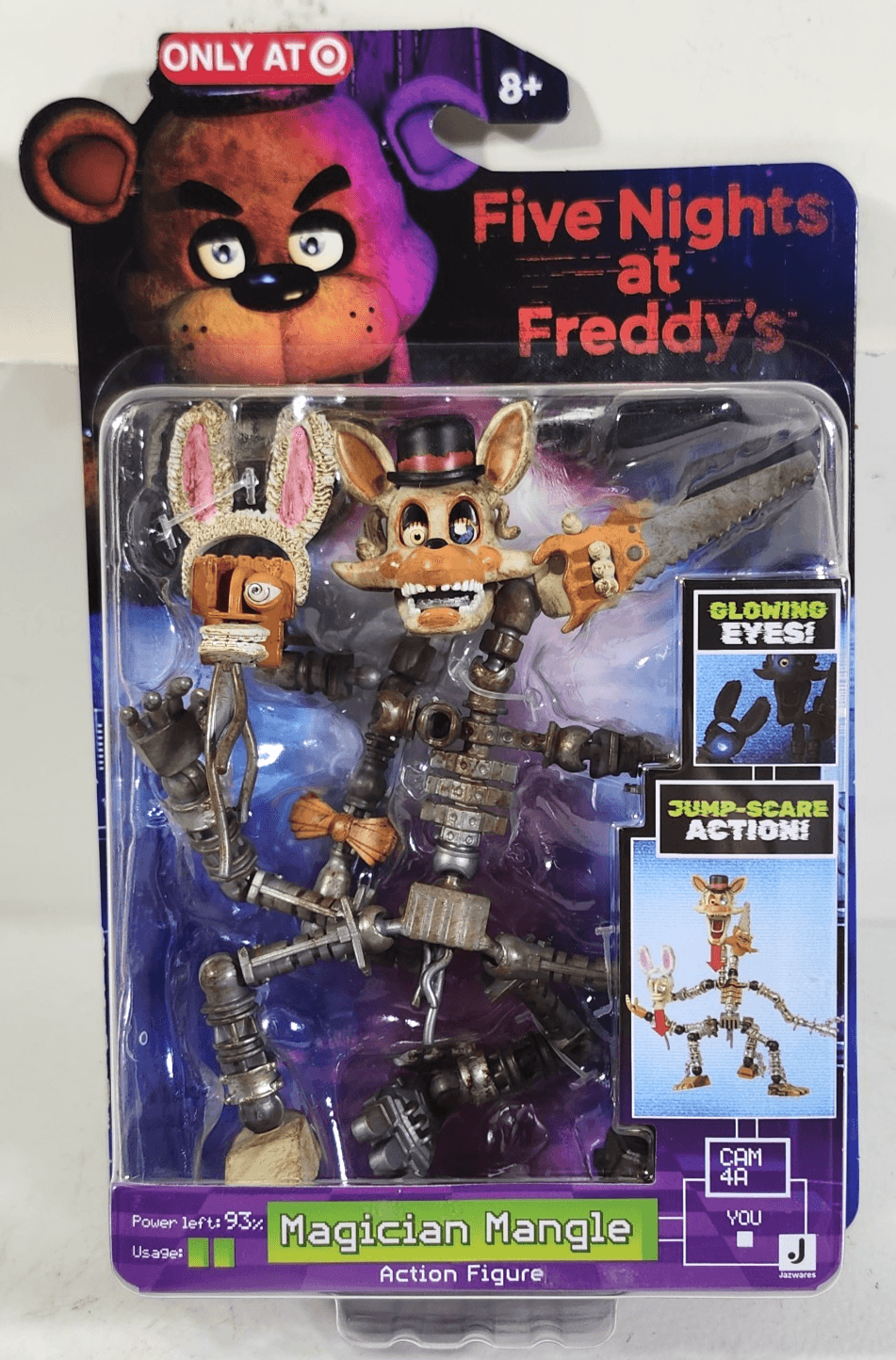 Jazwares Five Nights at Freddy’s FNAF Magician Mangle 5" Action Figure Toy NEW