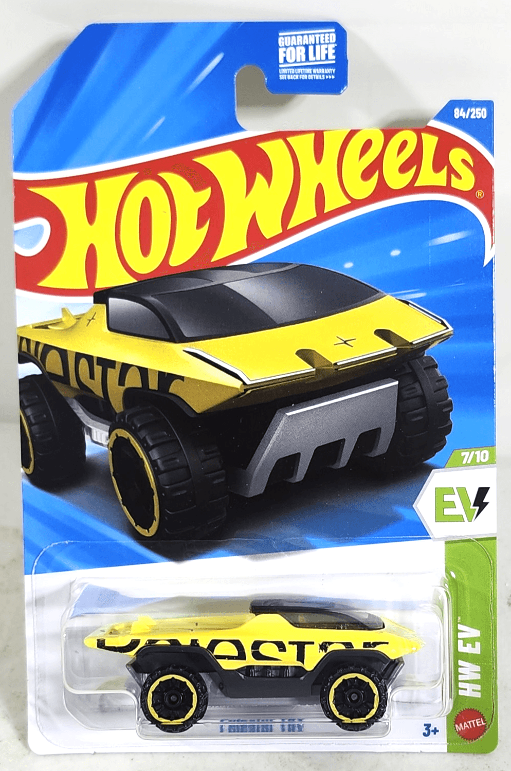 2026 Hot Wheels HW EV Polestar TRX Yellow Car 1/64 Toy Vehicle NEW