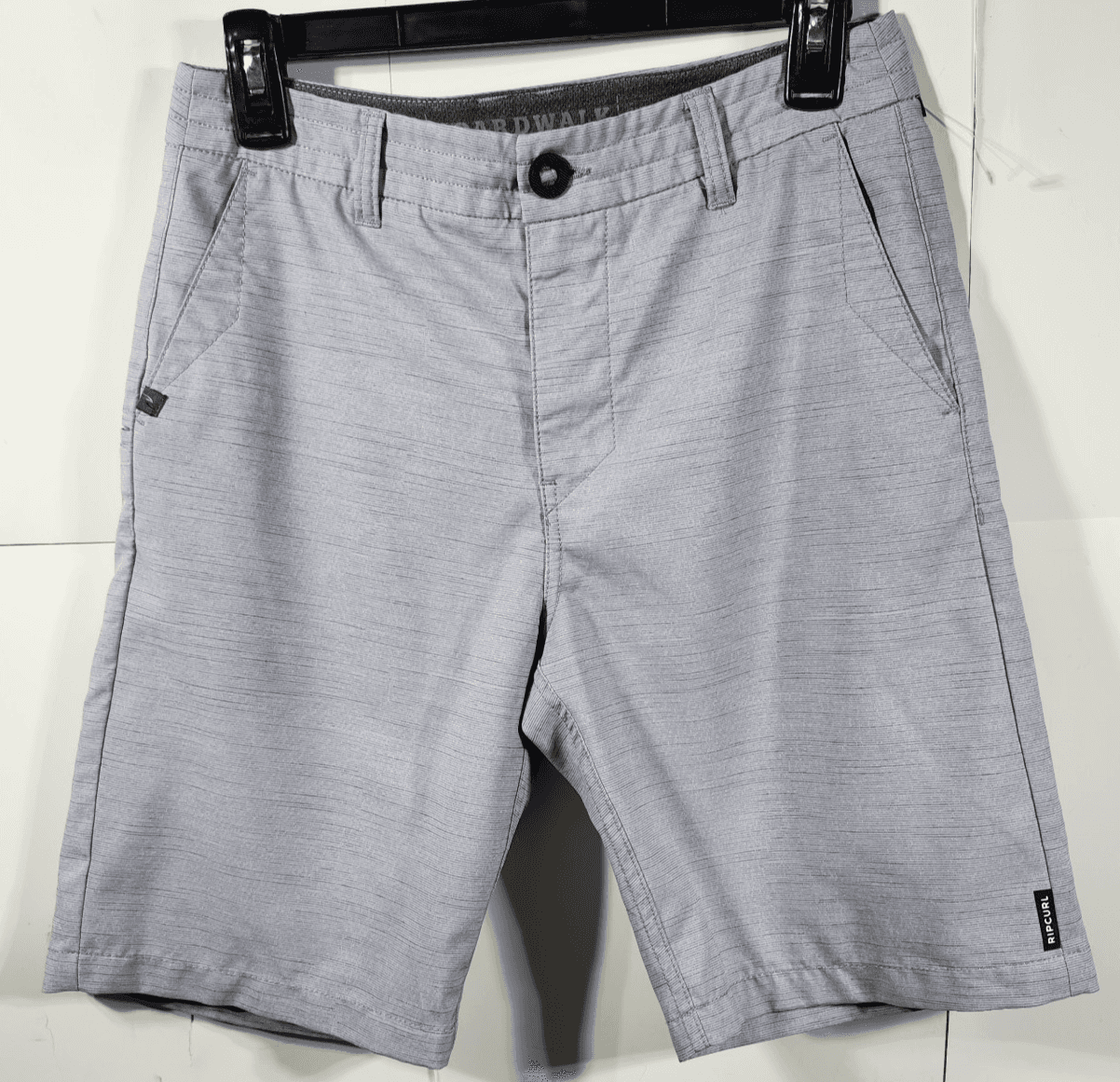 Rip Curl Boardwalk Shorts Mens 27 Gray Hybrid Walkshort Surf Casual