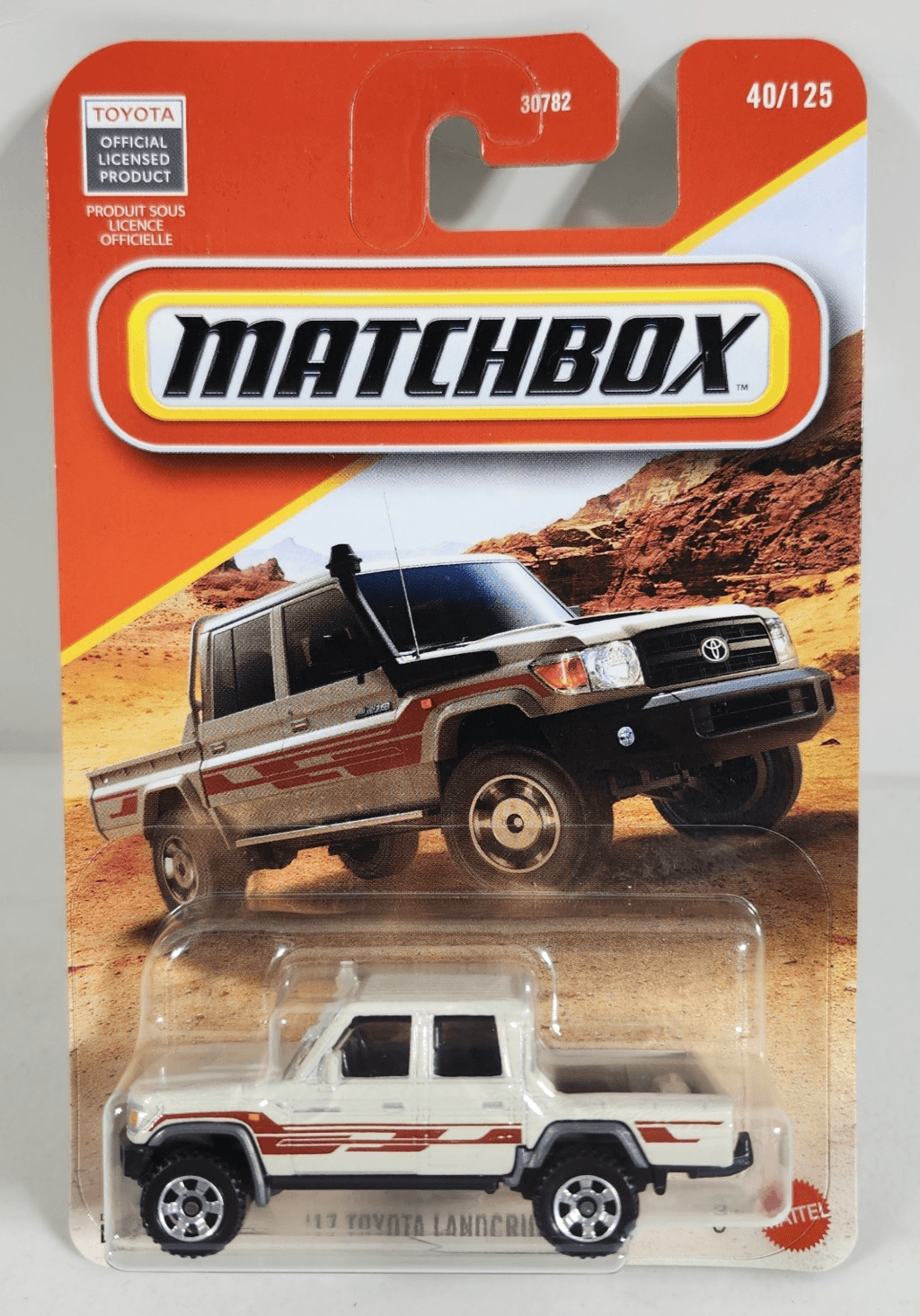 2026 Matchbox '17 Toyota Landcruiser 78 Car 1/64 Toy Vehicle NEW